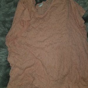 Lot of 2 jaclyn smith crinkle tops